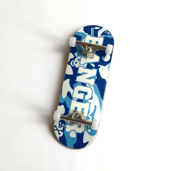 BANGER FINGERBOARD 34mm. «blue skull» COMPLETE