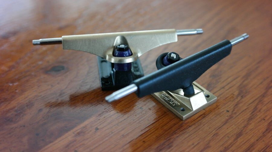 Genesis trucks with Level-Up bushings